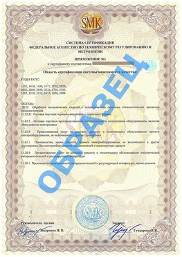 Приложение 1 Румянцево Сертификат ГОСТ РВ 0015-002
